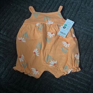 Orange romper